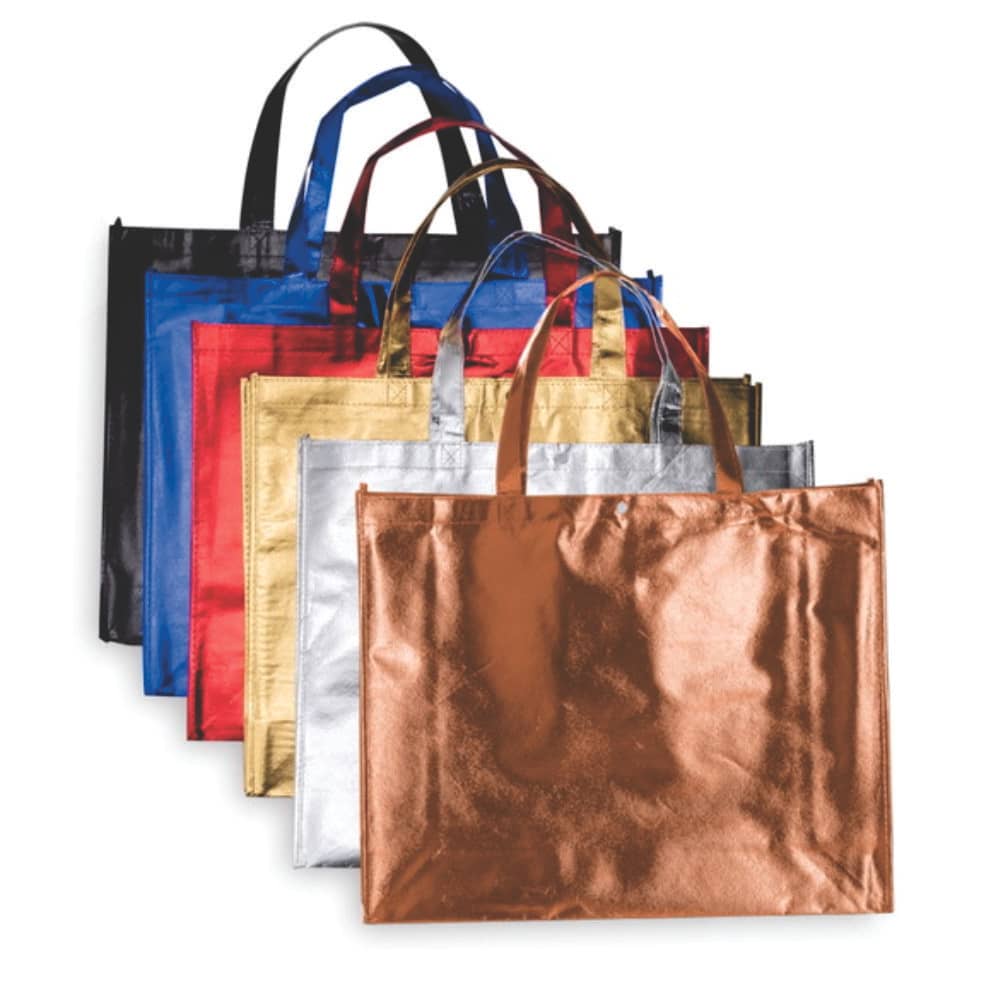 100 Sacola Tnt Metalizada Grande