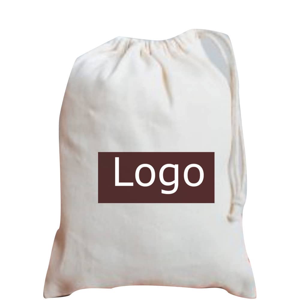 100 Saquinhos De Algodão Cru Personalizados