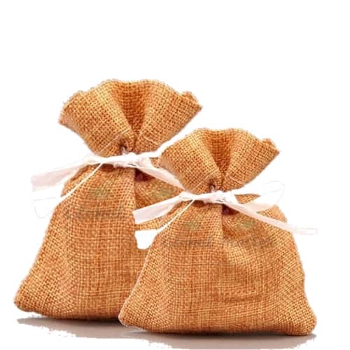 60 Unidades De Saquinhos Em Juta Para Festa