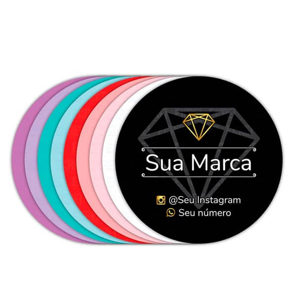Adesivo Redondo Personalizado
