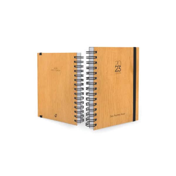 Agenda Semanal Madeira Personalizada