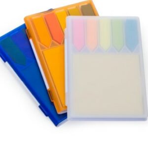 Bloco de anotações plástico personalizado