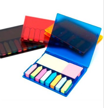 Bloco promocional com post it