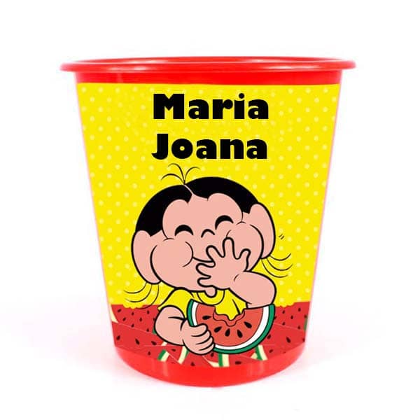 Balde de Pipoca Personalizado Festa Infantil