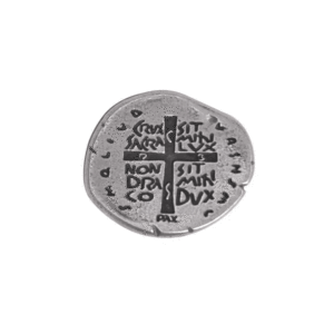 Broche Medalha das Duas Cruzes Personalizado