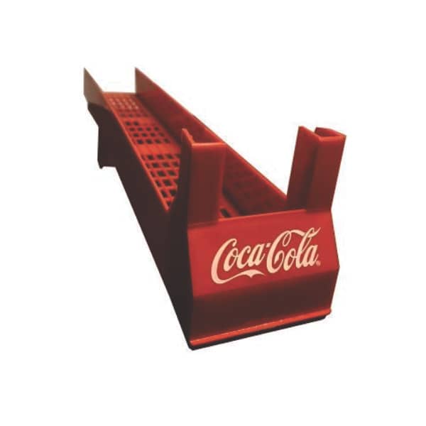 Calha Gravitacional para Prateleiras Aramadas de vidro