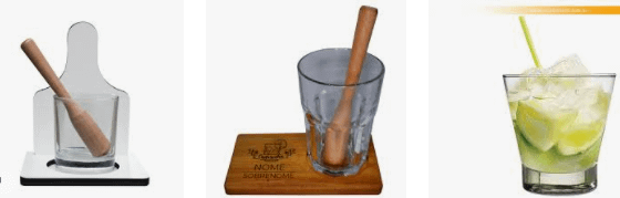 Copo de caipirinha personalizado