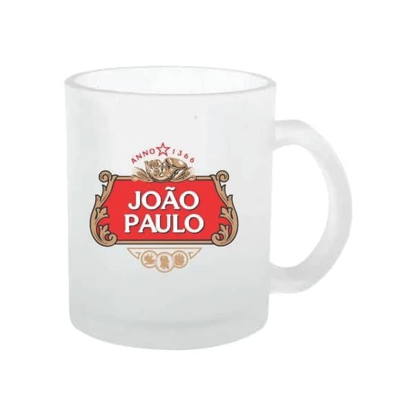Caneca de vidro para sublimação