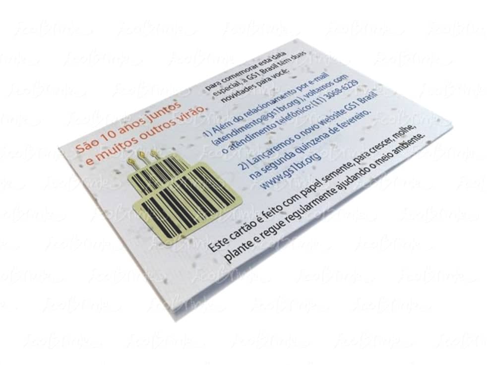 Card Papel Semente
