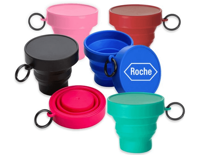 Copo Dobrável de Silicone