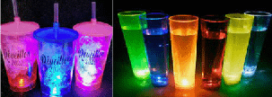 Copos Personalizados com Led