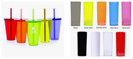 Copos de Acrilico para Brindes