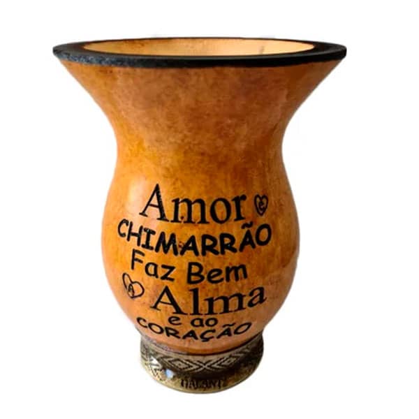 Cuia Tradicional de Chimarrão Personalizada