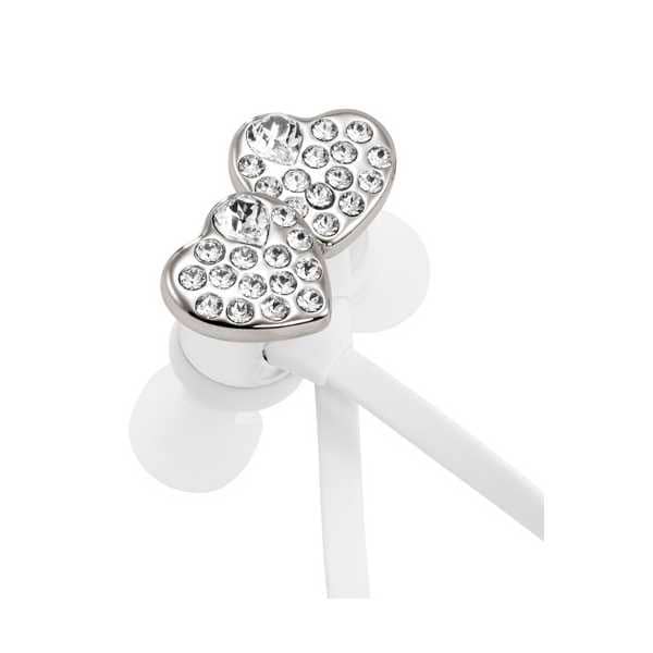 Fone de Ouvido Swarovski Heart
