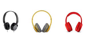 Fone de ouvido acolchoado