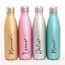 Garrafa personalizada com nome