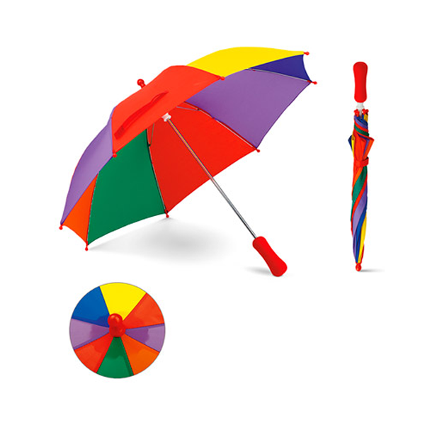 Guarda Chuva Infantil Colorido Personalizado