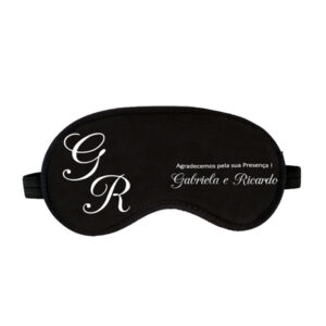 Mascara para Dormir Personalizada Casamento