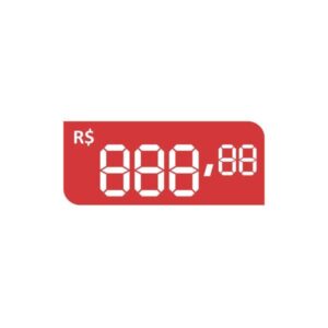 Precificador TAG de Preço Várias Cores