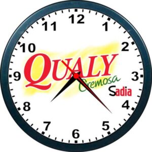 Relógio de Parede com Ampla Área para Promover