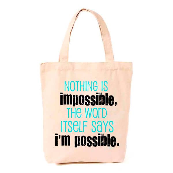 Sacola de Lona Personalizada 40×40 CM