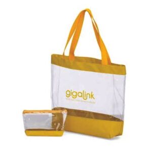 Sacola de Praia Transparente Personalizada