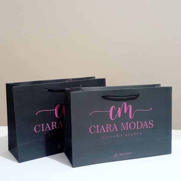 Sacolas De Papel Personalizadas Para Lojas E Eventos