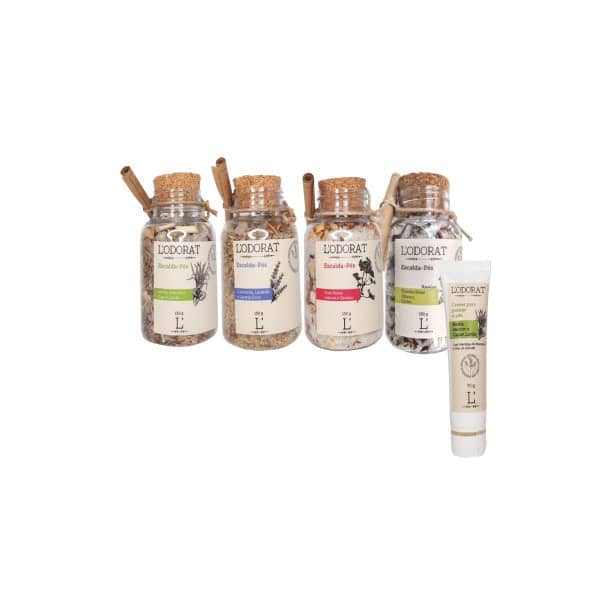 Sais Relaxantes para Escalda-pés Personalizado