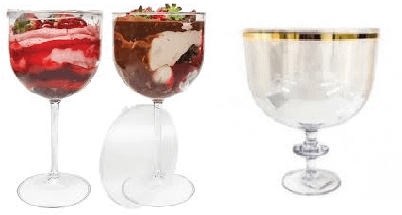 Taça De Acrílico Para Doce