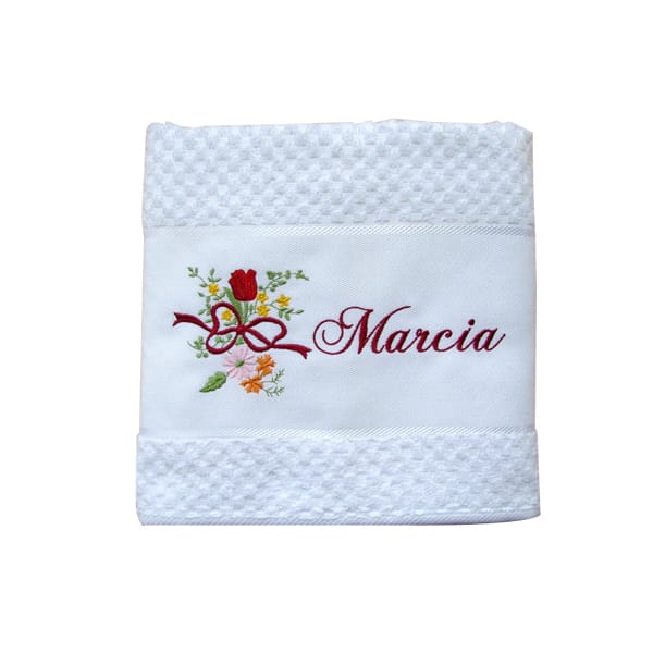 Toalha de Banho Bordada Personalizada