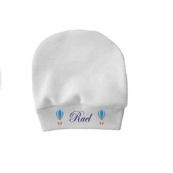 Touca para bebê personalizada