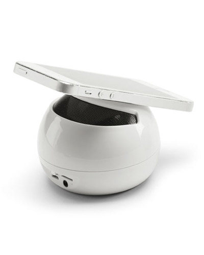 Caixa de som com microfone personalizada