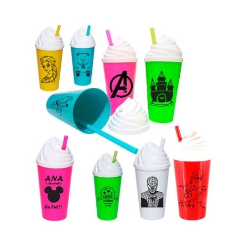 Copo milk shake para personalizar