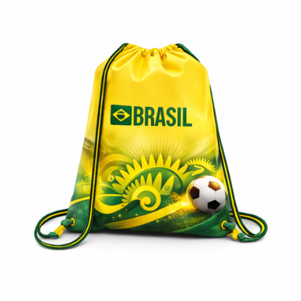 Saco Mochila em TNT com Impressão em Silk