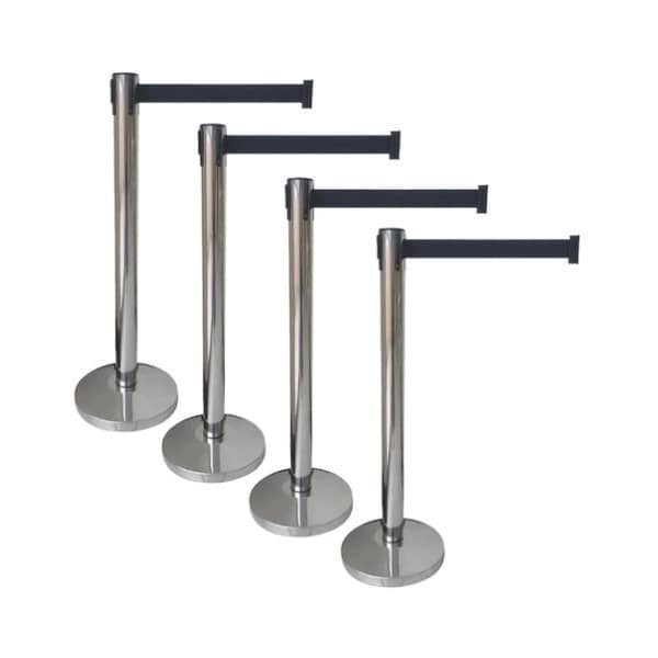 Pedestal de Fila Easyline Cromado